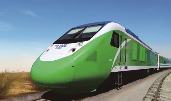 Locomotora diésel de modelo HD100B