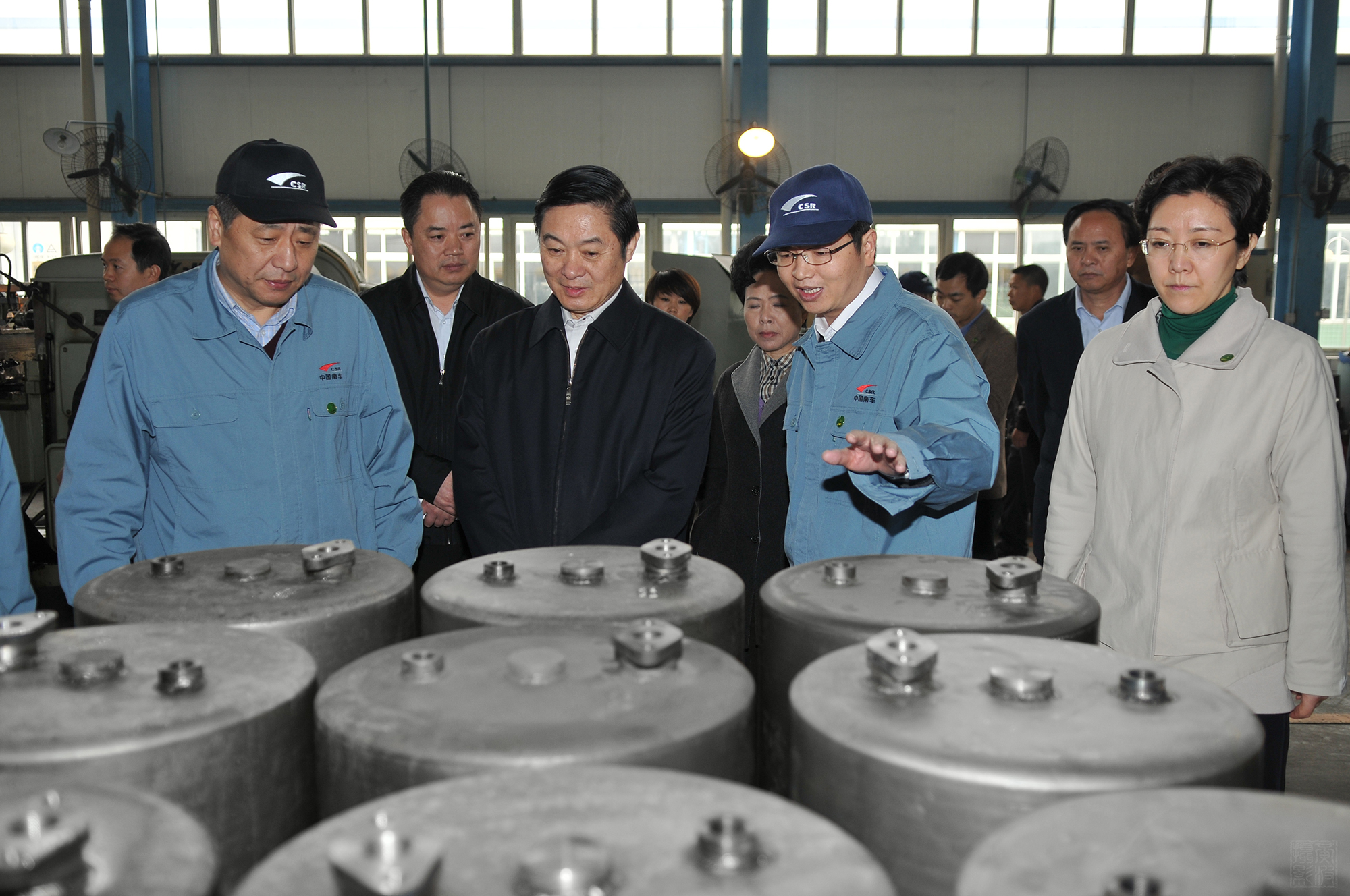 2011年11月原四川省省委书记刘奇葆到公司考察