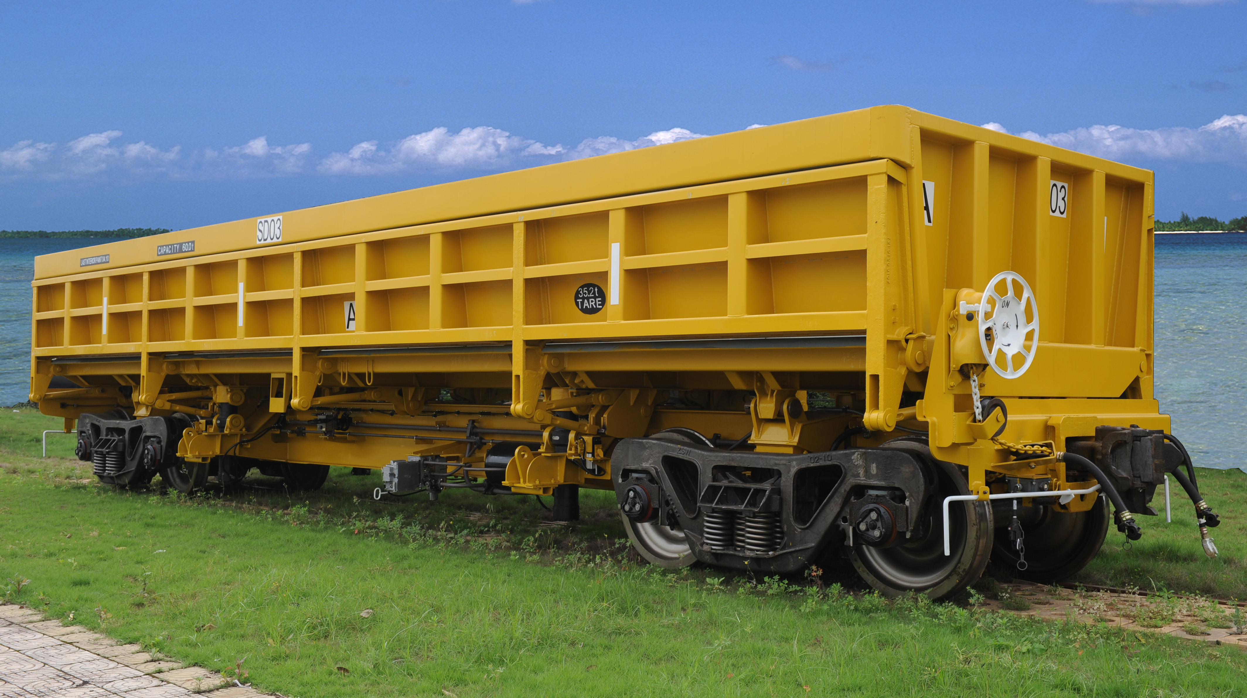 Export-Type Roy Hill Automatic Dumping Car