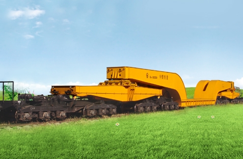 D26 Depressed Center Flat Car