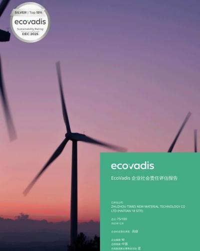 【公司品牌责任】ESG实践传捷报，中车旗下子公司再获Ecovadis银牌评级