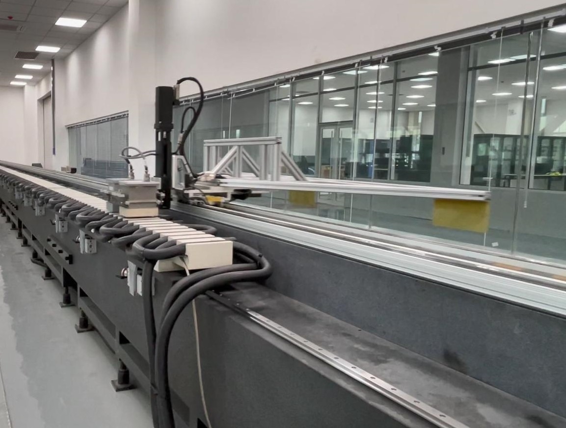 高速磁浮定位测速系统试验台